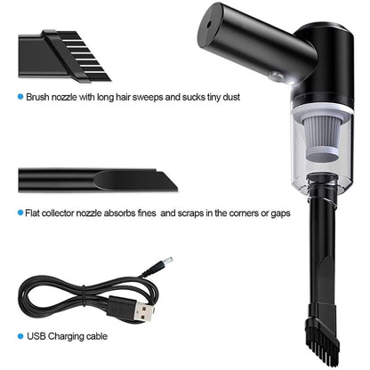 3 in 1 Portable Car Vacuum Cleaner