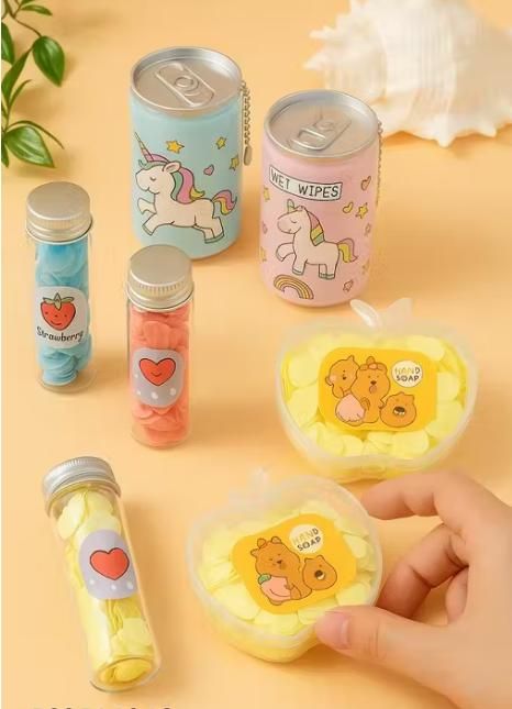 Combo Of 6 - Wet Wipes Can And Paper Soap
