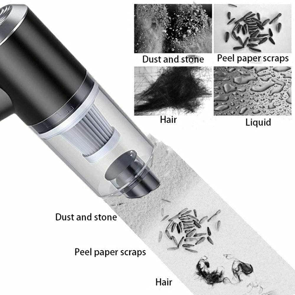 Portable Wireless Vacuum Cleaner and Air Duster